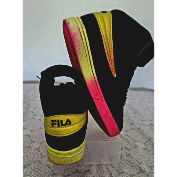 Fila Multicolored Kids High Top Shoe Size 1 - Picture 6 of 7